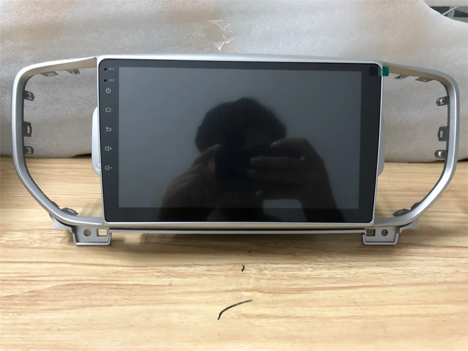 Sale Single Din Android 9.1 octa core Car Audio Radio DVD GPS Navi head unit multimedia player For KIA Sportage KX5 2016 2017 2018 19
