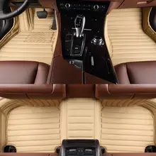 Высокое качество и! Специальные коврики для BMW 740Li 750Li 760Li F02 Длинные-2009 водонепроницаемые Нескользящие ковры
