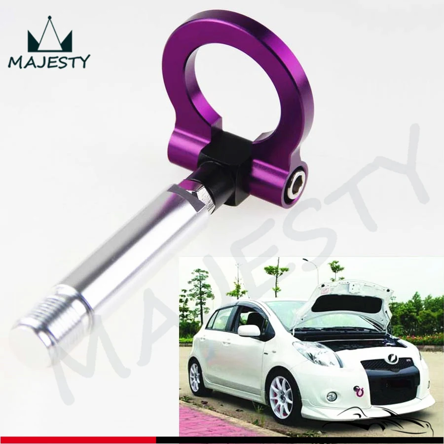 Алюминиевый гоночный винт с ЧПУ буксировочный крюк подходит для Toyota Yaris 07 11 24 мм