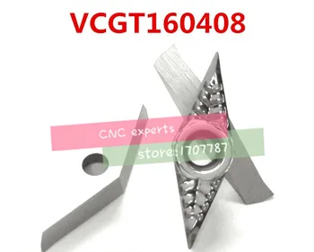 

Free shipping 50PCS aluminum carbide insert VCGT160408, CNC lathe tool, suitable for aluminum processing, insert SVJCR/SVUCR