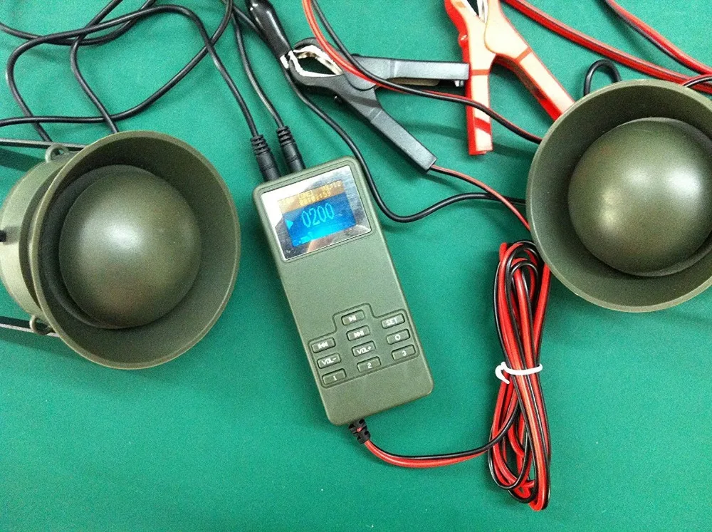 PDDHKK Открытый Охота голос птицы абонент 35 Вт 13dB 110 Звук динамик усилители домашние ворона Гусь дикой природы с SOS красный свет