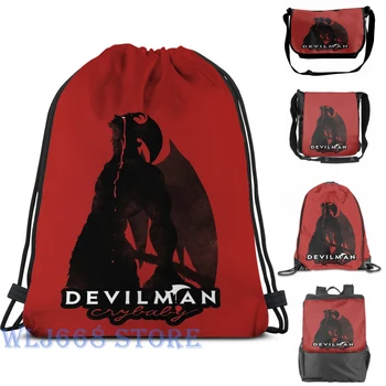 

Funny graphic print shoulder Bags women DEVILMAN crybaby (2) Single shoulder backpack travel for men Gym Bag