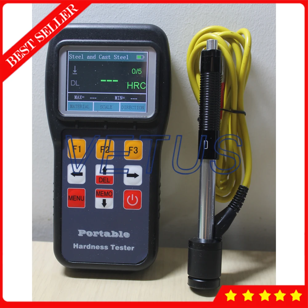 

YHT500 Color Screen Steel Leeb Hardness Tester With HV HB HRC HRB HRA HS Hardness scales Backlight Display Durometer