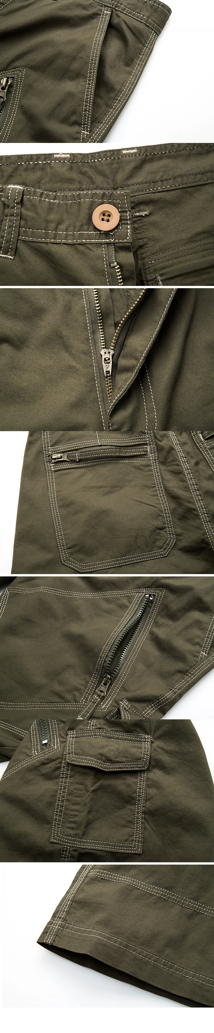 Новая мужская мода Досуг джокер большие размеры многопортовая сумка пять минут брюки рабочие шорты