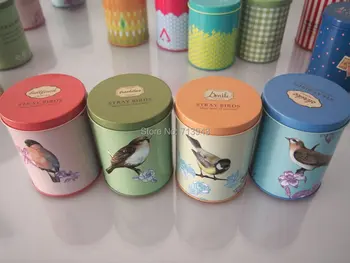 

Size: dia.89x115mm colorful tin box/tall round box/ food container/gift box