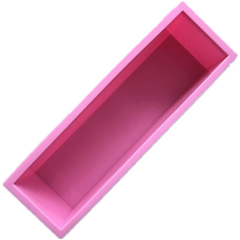 Large Single Rectangular Silicone Soap Mold Cake Mold Easy ...