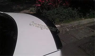 2007 2014 W204 задний багажник загрузки спойлер крыло для Mercedes Benz углеродного волокна