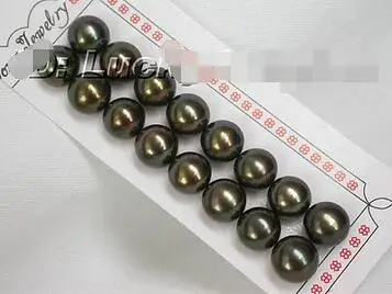 

Free Shipping >>>> new hot wholesale 8pairs 12mm peacock Black pearls Earrings