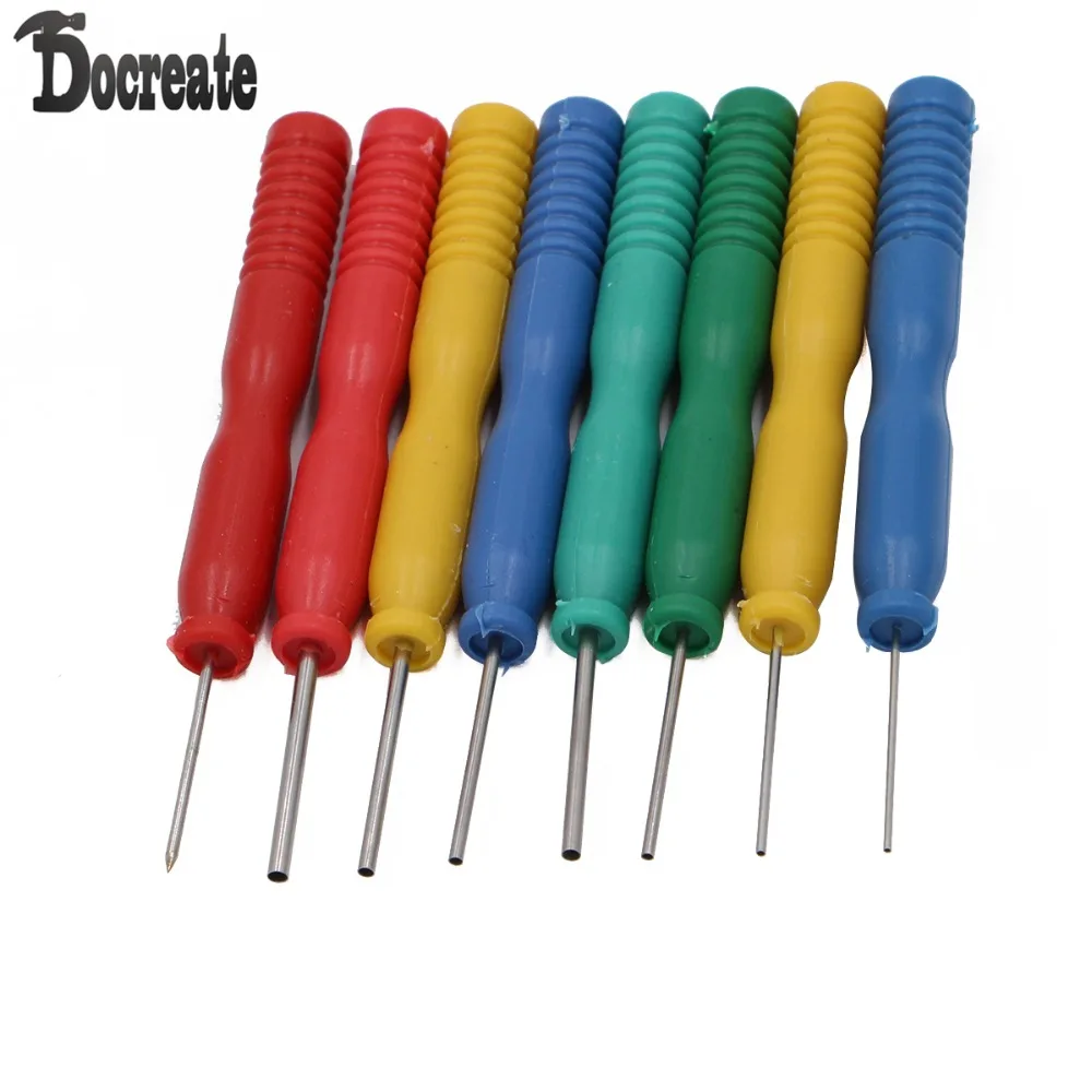 8Pcs Stainless Steel Hollow Needles Core Desoldering Tool Setin Power