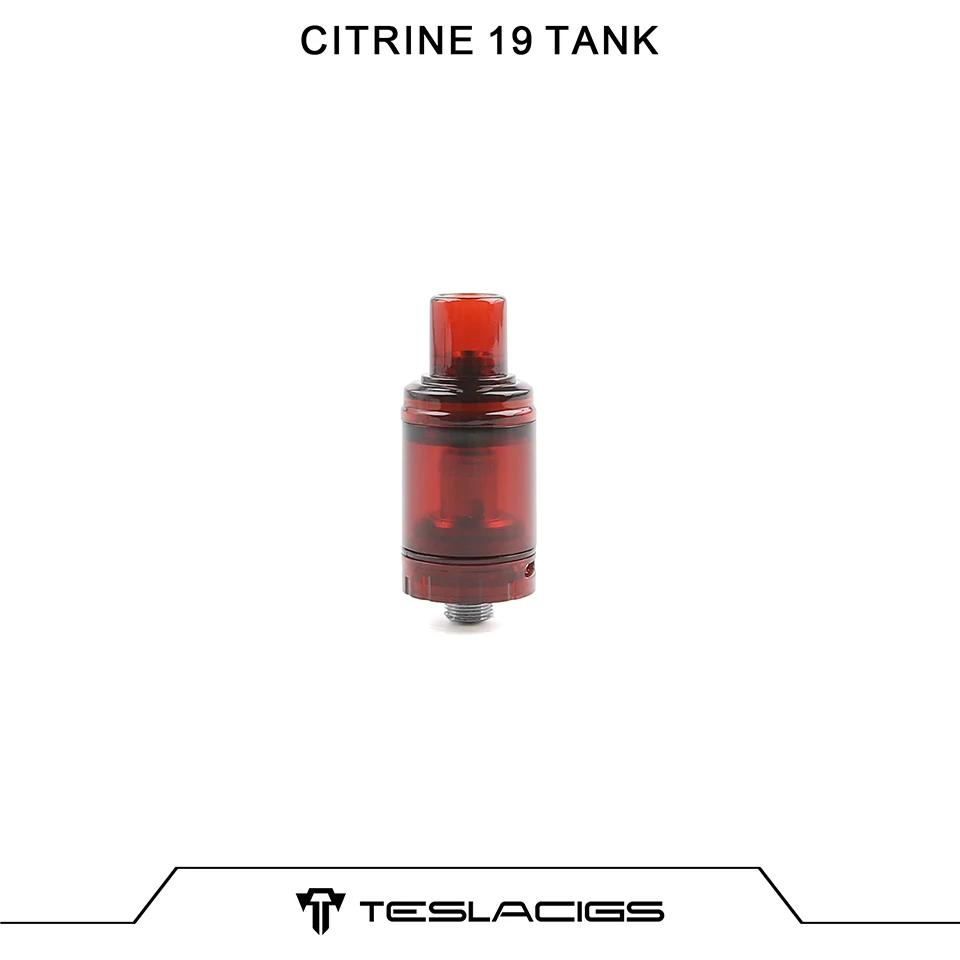 Original Tesla Citrine 19 Tank Sub Ohm atomizer 1.8ml Adjustable bottom airflow system E-cigarette Vape for Tesla Innovator Kit (10)