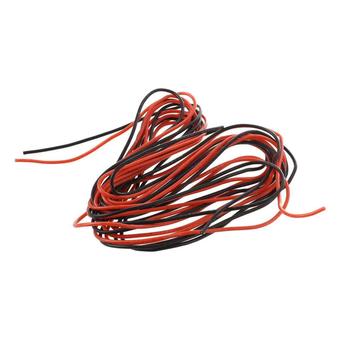 2x3 м 24 калибра AWG силиконовый резиновый провод кабель красный черный гибкий дропшиппинг
