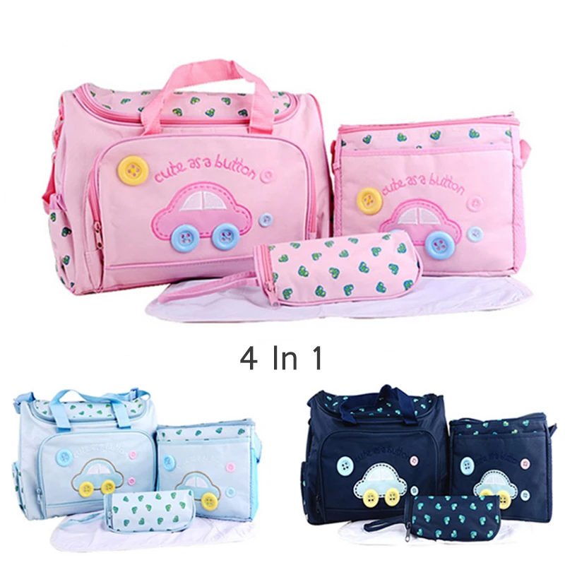 

5PCS/Set Diaper Bag Nappy Changing Bag Bottle Storage Wheelchair Bag Yoya Baby Stroller Accessories Mummy Maternity Bag For Baby