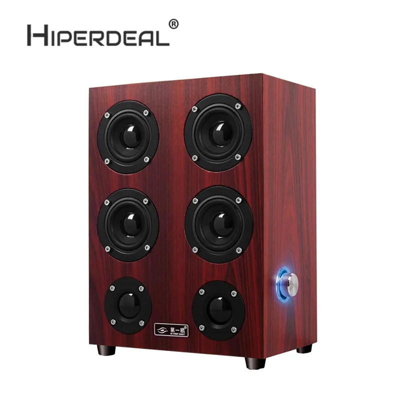 

HIPERDEA Portable Mini USB Speaker Music Player Subwoofer For Computer Desktop Laptop Tablet PC WithTF FM 1Sp6