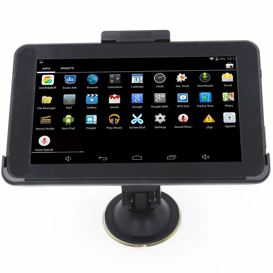 7inch Android Capacitive 4.4.2 Car GPS Navigation DDR512M/16GB Quad