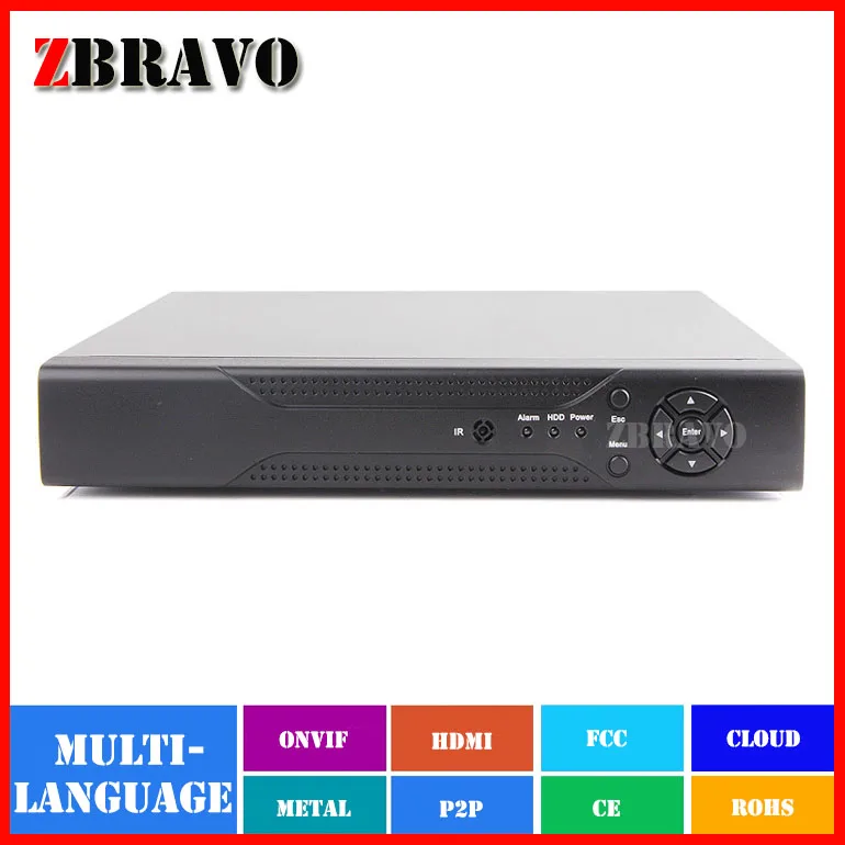 

Good Quality!! AHD-L AHDL 8 Channel DVR Recorder 3 in 1 Hybrid DVR HVR NVR 8CH AHD Video Recorder 960H AHD HDMI support 2 SATA