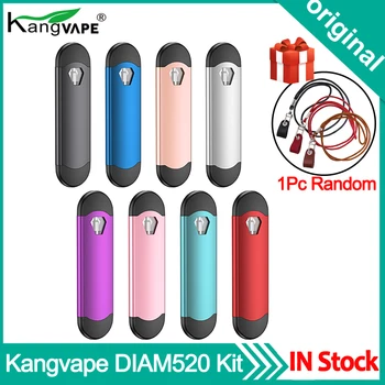 

Original Electronic Cigarette Kangvape DIAM520 Vape Pen With 300mAh Battery All in one Vaporizer 0.7ml Pod Cartridge Vape Kit