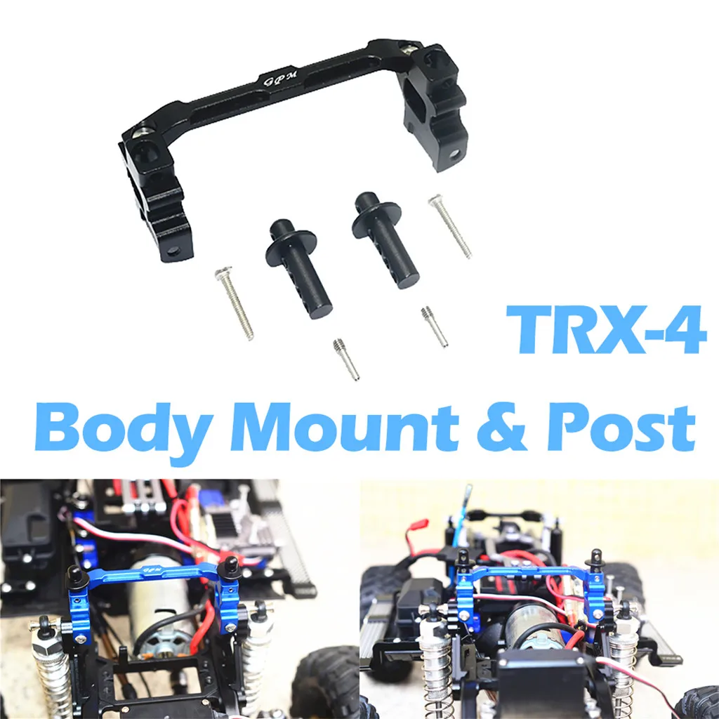 

Alloy Front Adjustable Body Mount & Post for TRAXXAS TRX-4 1/10 RC Crawler Body Mount Post RC Car Parts