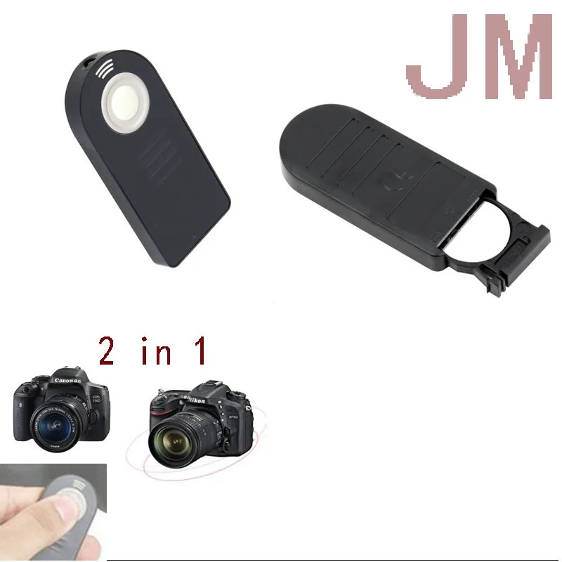 5Pcs IR Wireless Shutter Remote Control for DSLR SLR Canon Nikon Sony