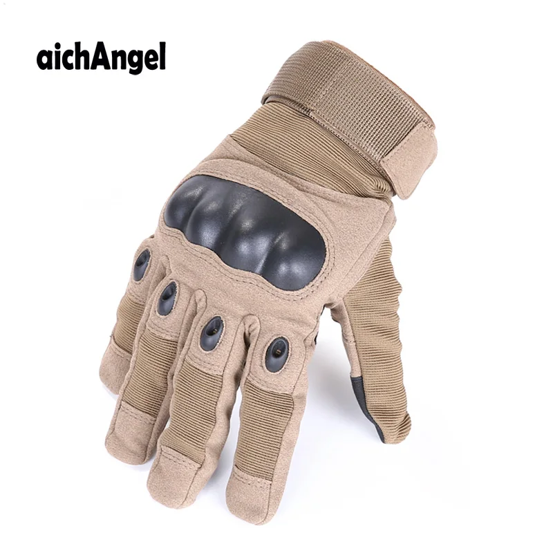 Man Tactical Gloves Full Finger Protective Safety Work Gloves Police Military Army Gloves  Paintball Airsoft Shooting Gloves