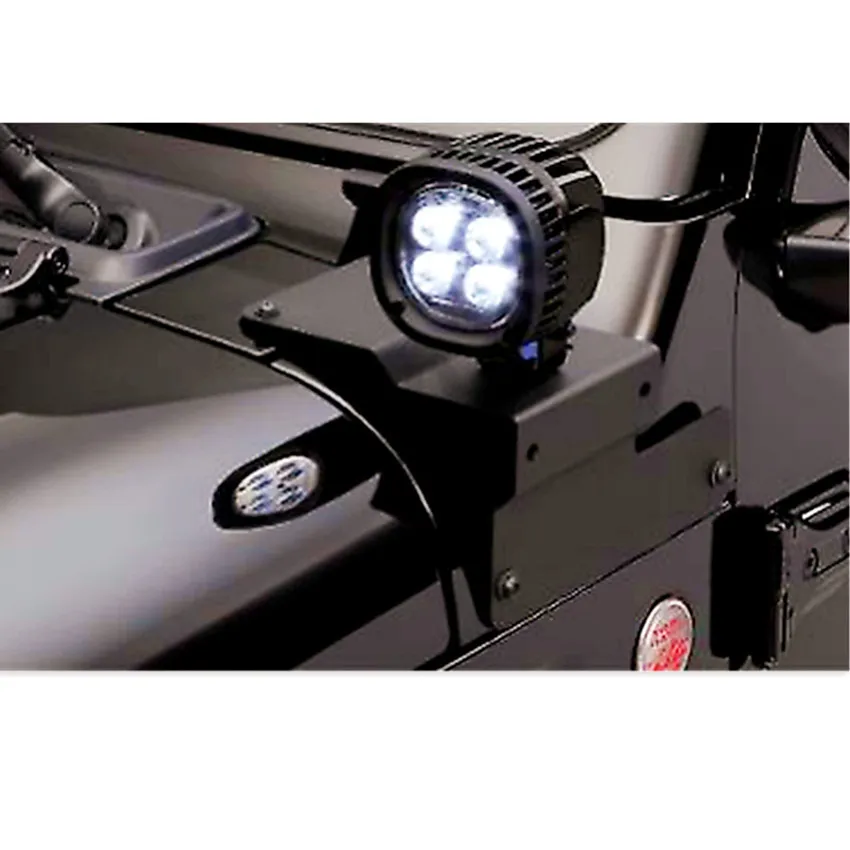 

Spotlight Mounting Bracket Refitted Lamp Holder Stand or A Pillar Front Cover Outer Cowling Cover For Jeep Wrangler JL 2018