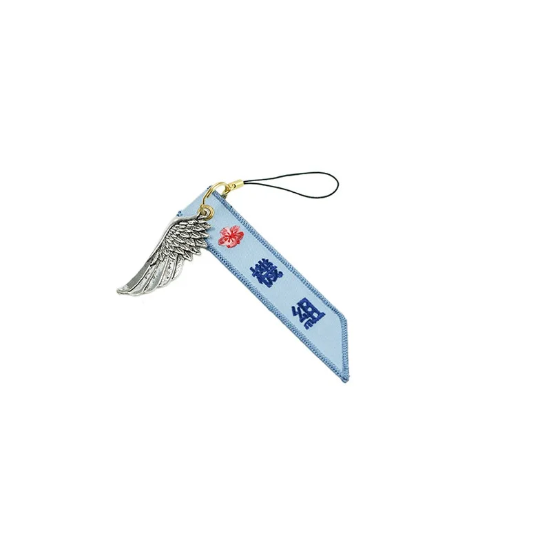 Taiwan Airline Luggage bag Tag Light Blue with Metal Wing Gift for Aviation Lover Flight Crew | Багаж и сумки