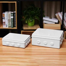 Водонепроницаемая распределительная коробка ABS пластик IP65 DIY наружная электрическая Соединительная коробка кабель распределительная коробка для кабелей 300X250X120 мм