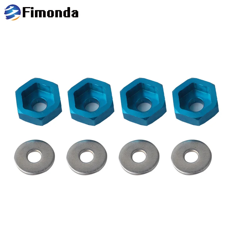 Fimonda 4 шт. обод колеса с шестигранной головкой 12 мм отложным воротником 17 Алюминий