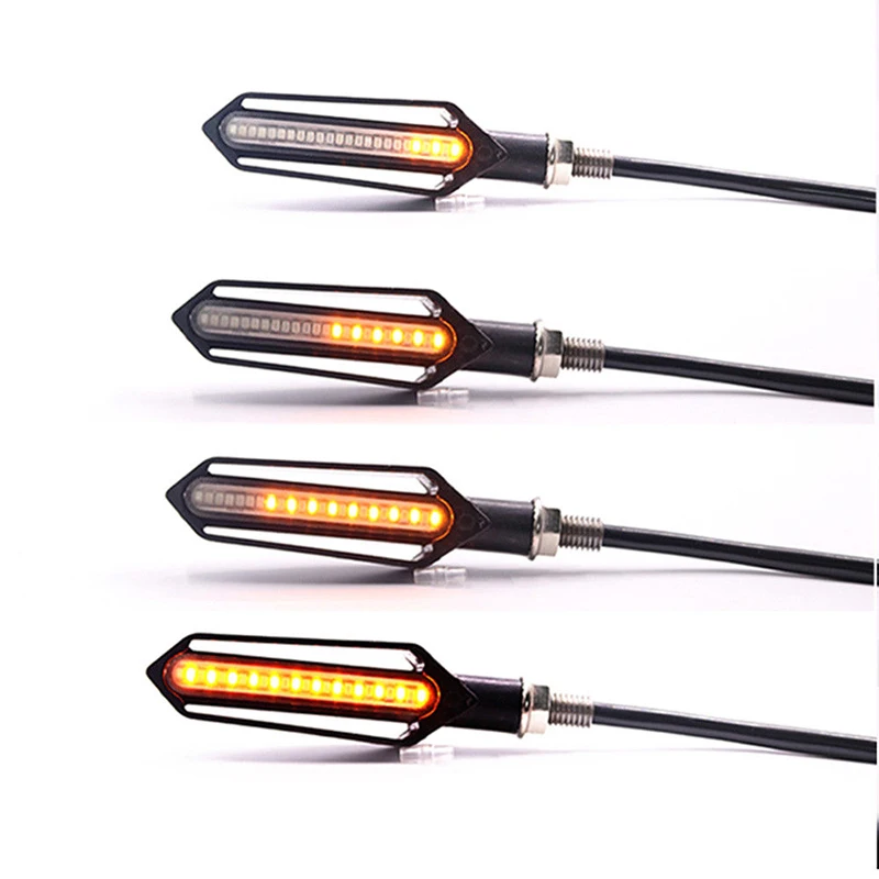 

Lamp Security Brake Turn Signal Light Black Motorcycle 4Pcs LED Replacement Super Bright Practical Accessories Parts