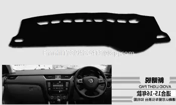 

For Skoda Octavia Mk3 5E A7 2013 2014 2015 2016 2017 2018 dashmats car-styling accessories dashboard cover RHD
