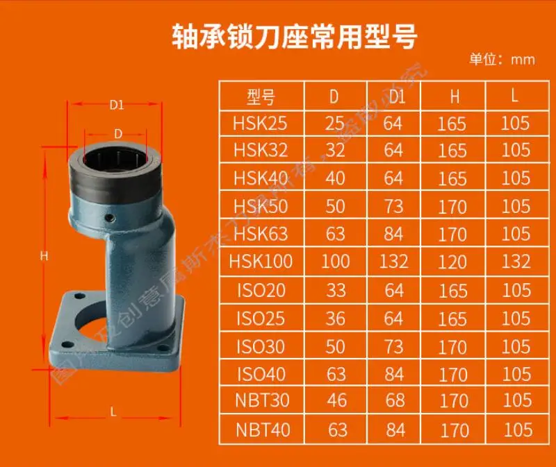 HSK 63 32 50 держатель замка ISO20 25 BT30 BT40 держатель замка обрабатывающий центр держатель инструмента сменный держатель станка с ЧПУ держатель замка подшипника