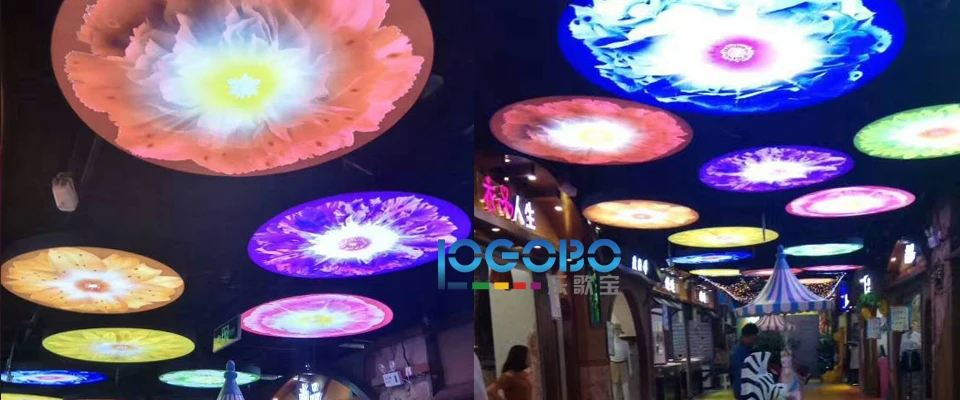 80W outdoor led gobo projector