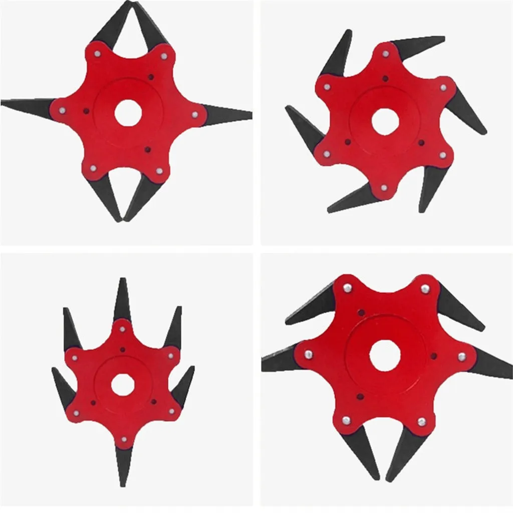 Blades Trimmer 2019top Universal Metal Blades Trimmer 6 Teeth Brush Head 65Mn Cutter Garden Grass Lawn g90626