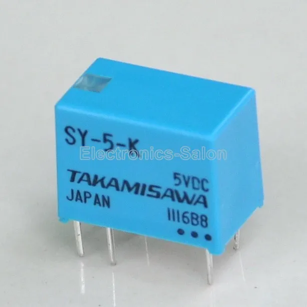 4 pcs lot  Small Size SY-5-K 5VDC SPDT Signal Relay. 
