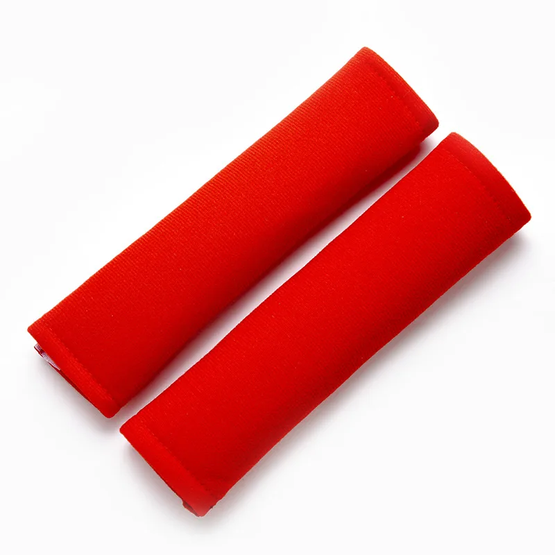 Детская Автомобильная защитная подушка для автомобиля, детский автомобильный ремень безопасности, Автомобильная подушка для автомобиля, подушка для сиденья автомобиля, подголовник, подушка для автомобиля, Coussin Voiture - Название цвета: Красный