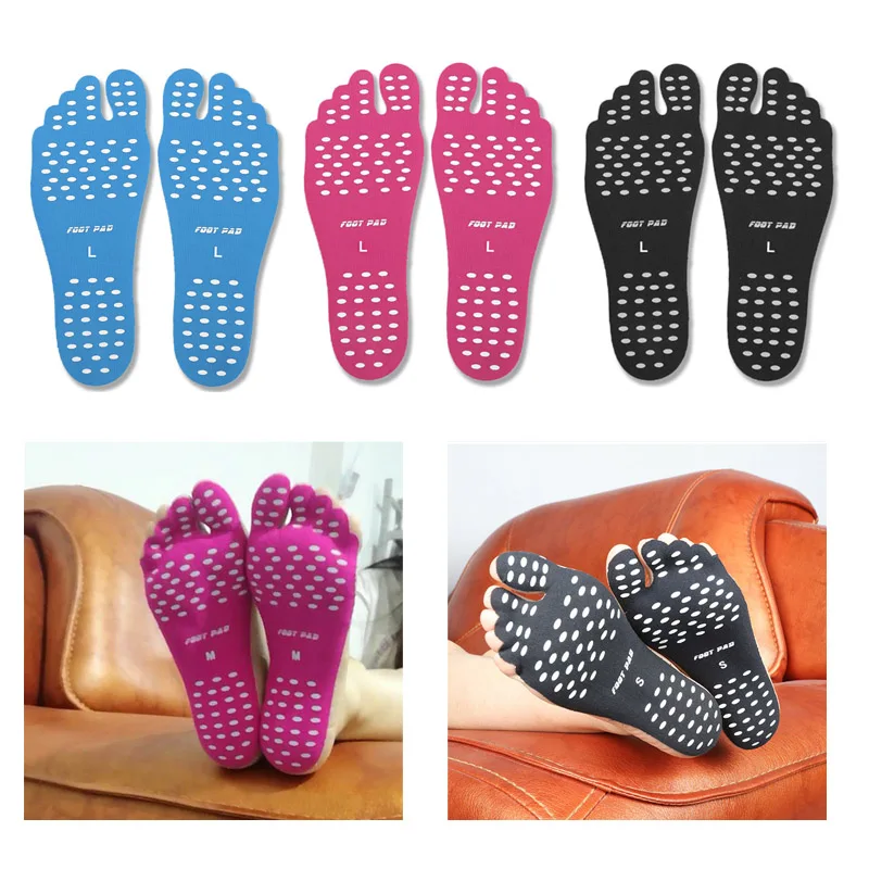 Invisible Non Slip Insole 1 Pair Flexible Soft Insoles Protection Shoes Shoe Accessories Feet Sticker Adhesive Foot Pad