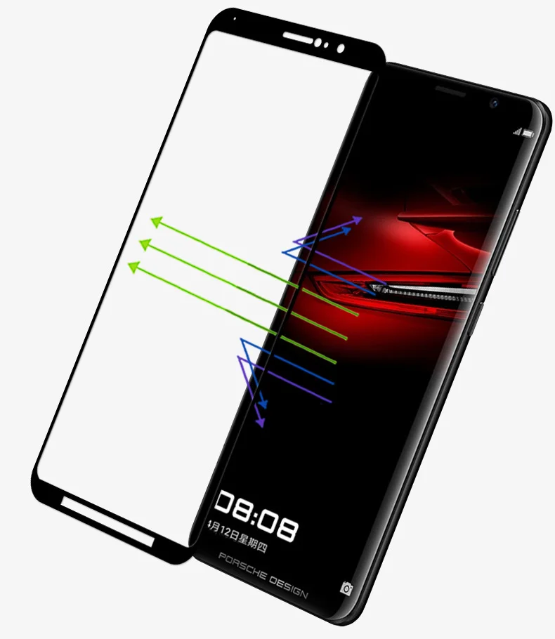 Защитное стекло закаленное с полным покрытием для Huawei Mate RS|Защитные стёкла и