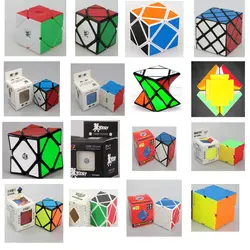 Мою hualong 3x3 Cube Черный/Stickerless-розовый/Stickerless-яркий/белый Скорость Cube Cubo мэджико Бесплатная доставка кубик рубика