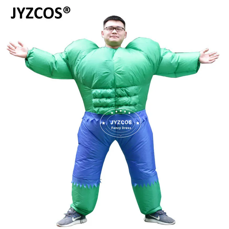 JYZCOS New Avengers Hulk Inflatable Costume- (3)