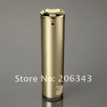 60 мл золотистый акриловый конус-форма помпа для лосьона бутылки, косметическая бутылка