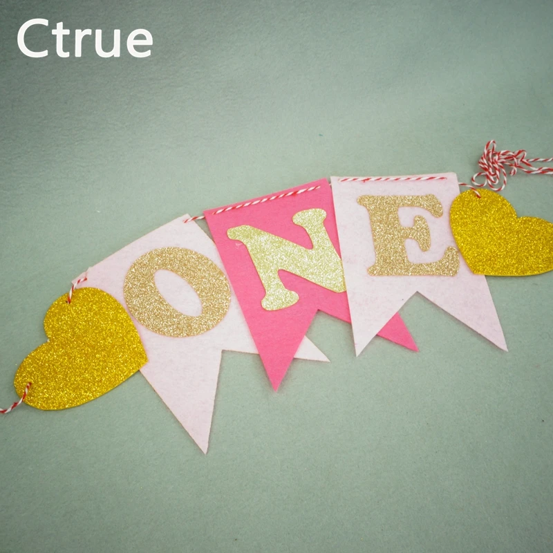 1set-blue-pink-ONE-Banner-flags-party-garland-boy-baby-shower-bunting-girl-First-Birthday-party-4