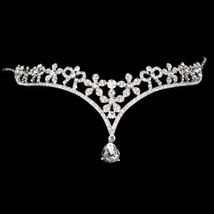 2020 New Arrival Charming Purple Crystal Bridal Tiara Crowns Magnificent Rhinestone Diadem for Princess Wedding Hair Accessories