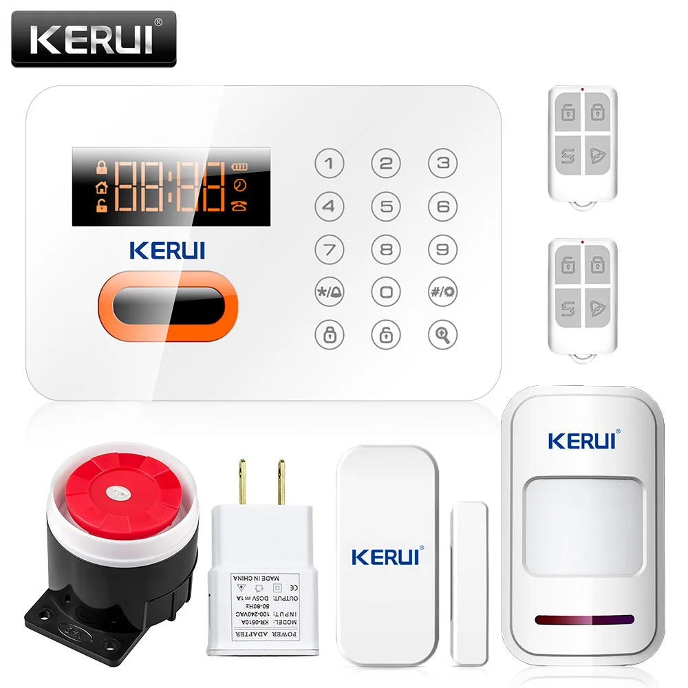 Russian/Spanish/English Language Alarm Systems Security Home Burglar