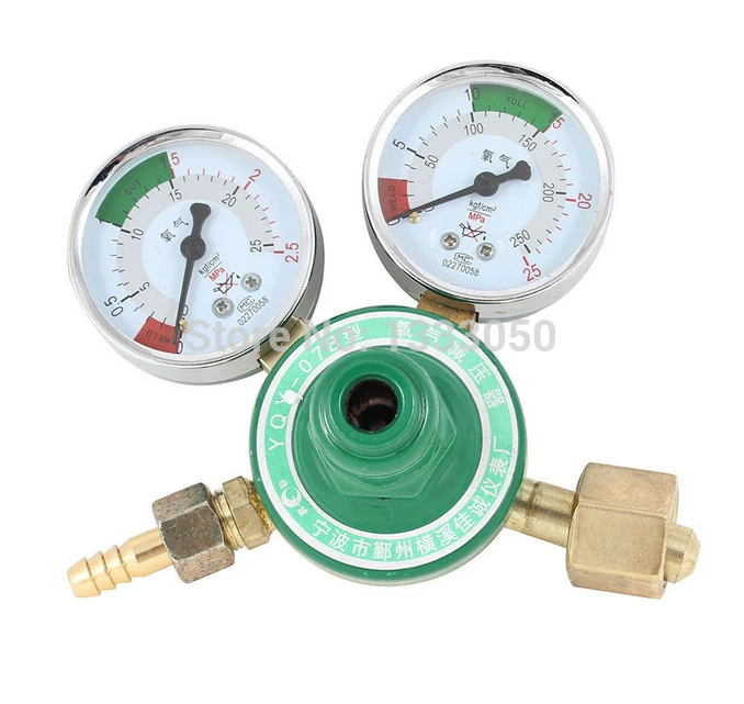 

Free Shipping 16mm Outlet Thread Reduced Pressure Flow-meter Decrement Gauge Nitrogen