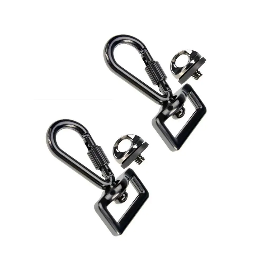 2 Sets Quick Release Trigger Snap Hook Lobster Clasp With Screw Lock