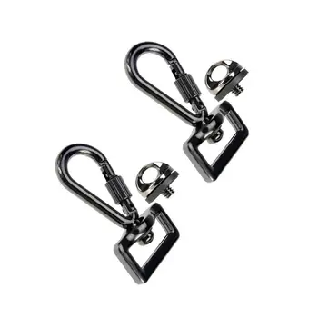 

2 Sets Quick Release Trigger Snap Hook Lobster Clasp with Screw Lock for Camera Sling Strap