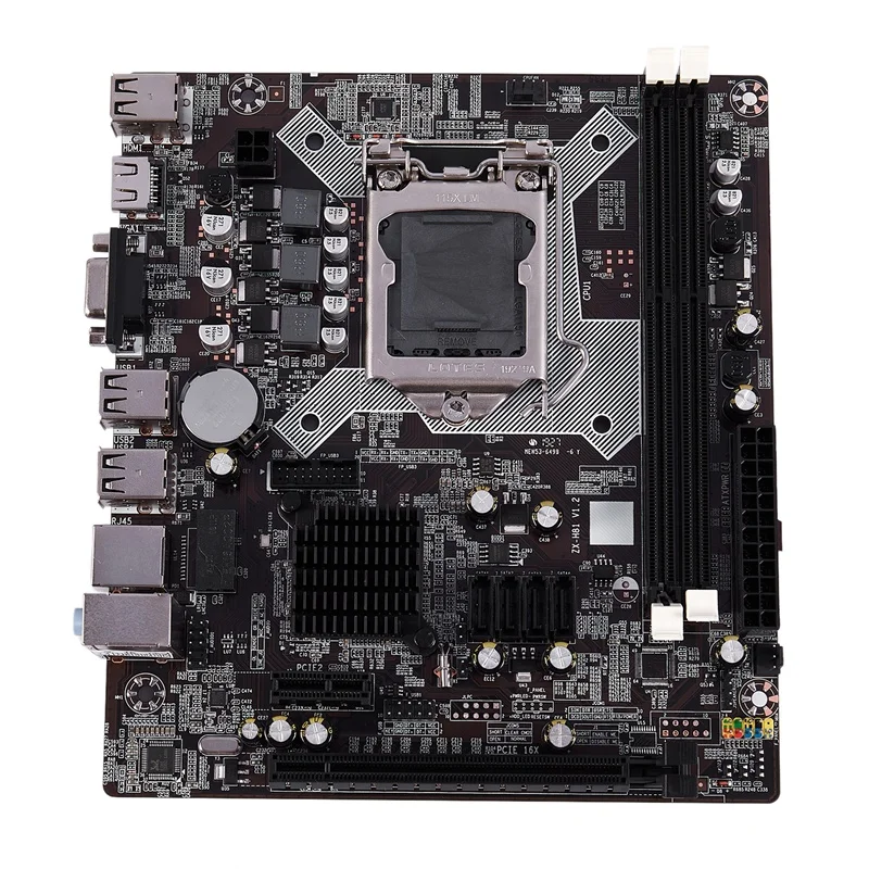 

Computer Motherboard Ddr3 Memory Cpu Built-In Stable Control Board for Intel H81 Replacement Lga 1150 Microatx Vga/Hdmi Quick Tr