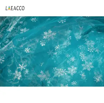 

Laeacco Snow and ice chiffon Backgrounds Celebration Children Photography Customizable Backdrops Props For Photo Studio