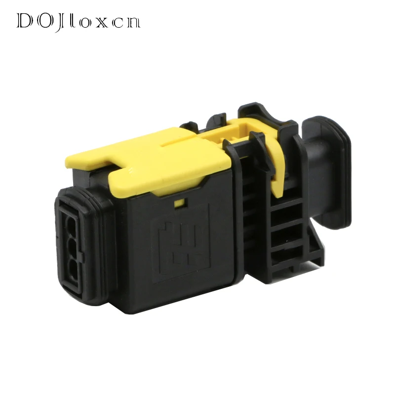 방수 인젝터 커넥터, 자동차 전기 ECU, 암수 블랙 플러그, 1-1418448-1, 1-1670730-1, 2, 5, 10, 20/50 세트, 3 핀
