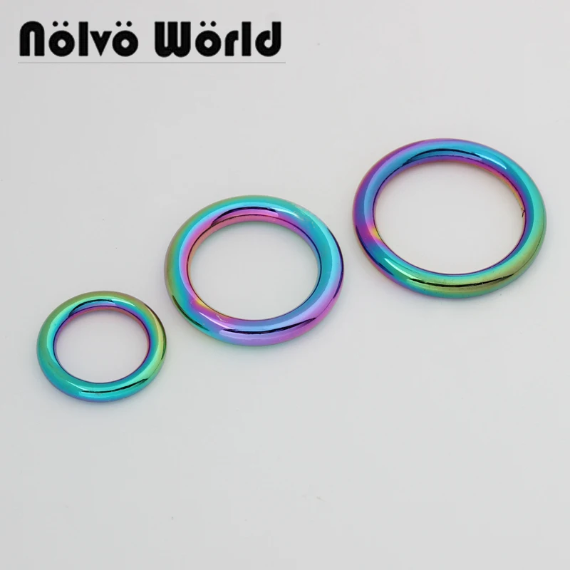 Мир Nolvo 5 20 100 шт. Радужное 1 8 см 2 3 закрытое уплотнительное кольцо цельное круглое