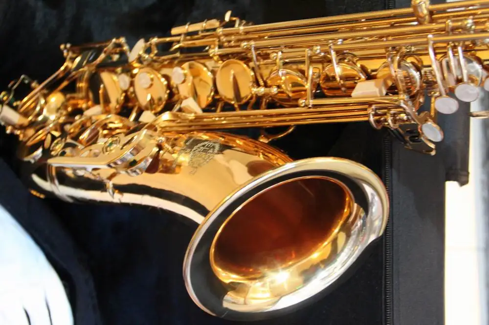 Новое поступление саксофона тенор золотой профессиональный Парижский